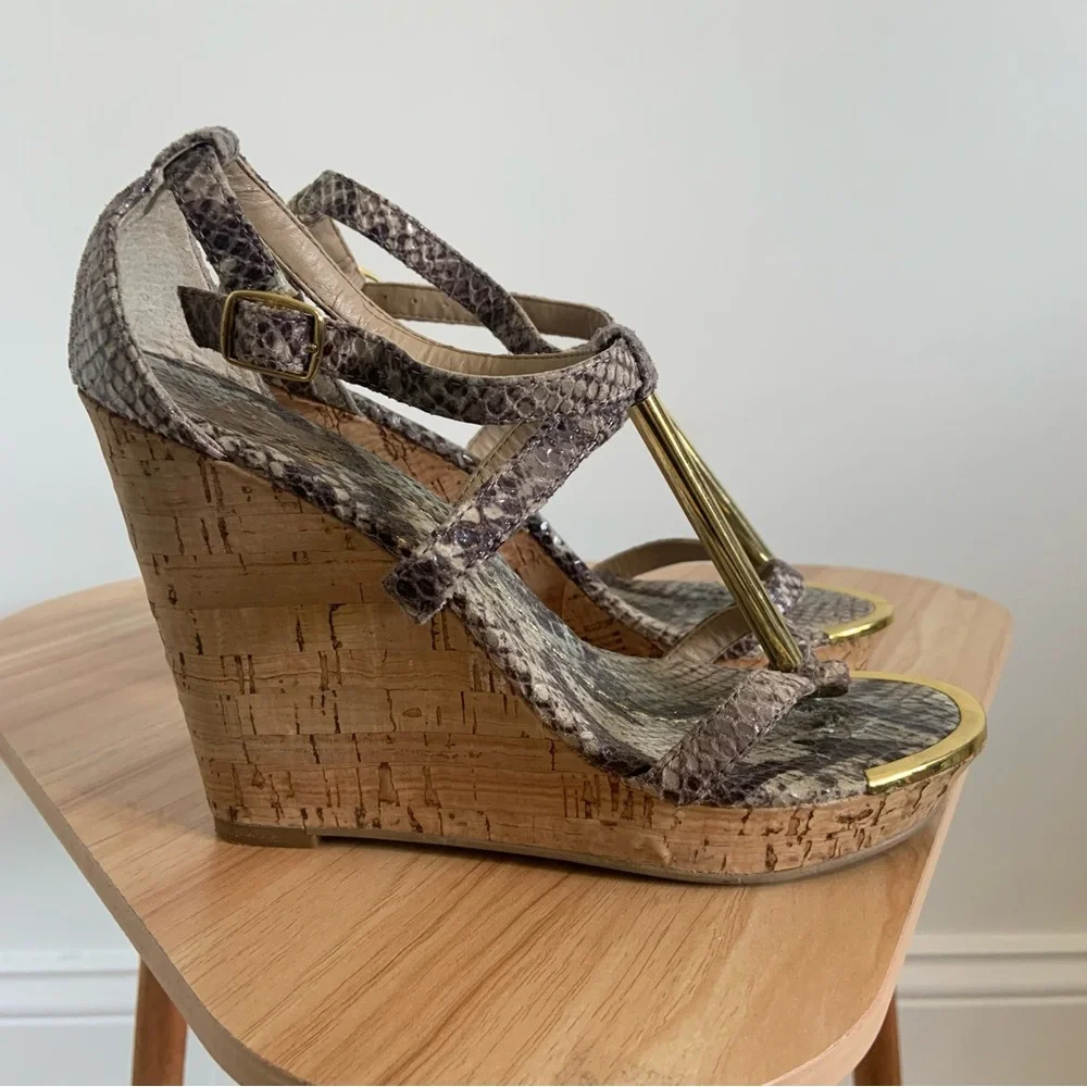 Dolce Vita Strappy Wedges - Picture 3 of 7